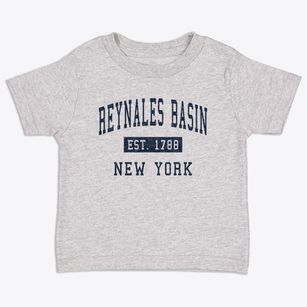 Reynales Basin New York Classic Established Toddler T-Shirt