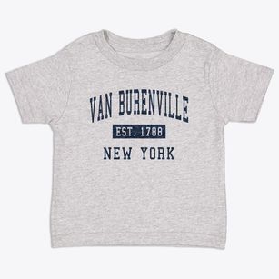 Van Burenville New York Classic Established Toddler T-Shirt