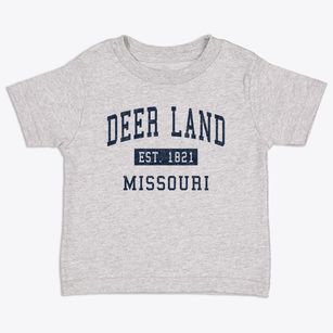 Deer Land Missouri Classic Established Toddler T-Shirt