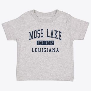 Moss Lake Louisiana Classic Established Toddler T-Shirt