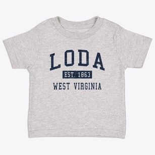 Loda West Virginia Classic Established Toddler T-Shirt