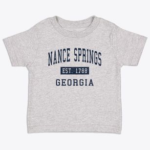 Nance Springs Georgia Classic Established Toddler T-Shirt