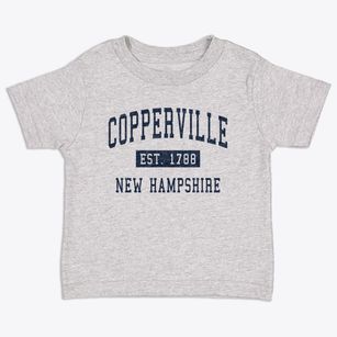 Copperville New Hampshire Classic Established Toddler T-Shirt