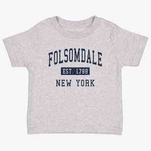 Folsomdale New York Classic Established Toddler T-Shirt