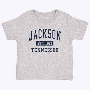 Jackson Tennessee Classic Established Toddler T-Shirt