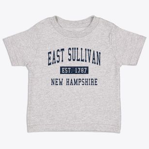 East Sullivan New Hampshire Classic Established Toddler T-Shirt