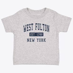 West Fulton New York Classic Established Toddler T-Shirt