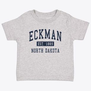 Eckman North Dakota Classic Established Toddler T-Shirt