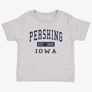 Pershing Iowa Classic Established Toddler T-Shirt