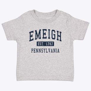 Emeigh Pennsylvania Classic Established Toddler T-Shirt