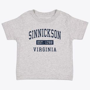 Sinnickson Virginia Classic Established Toddler T-Shirt
