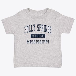 Holly Springs Mississippi Classic Established Toddler T-Shirt