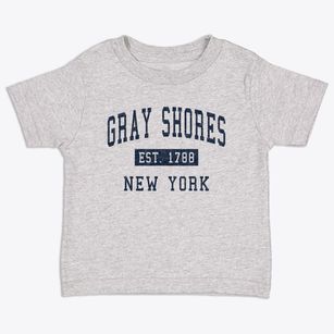 Gray Shores New York Classic Established Toddler T-Shirt