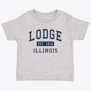 Lodge Illinois Classic Established Toddler T-Shirt