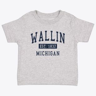 Wallin Michigan Classic Established Toddler T-Shirt