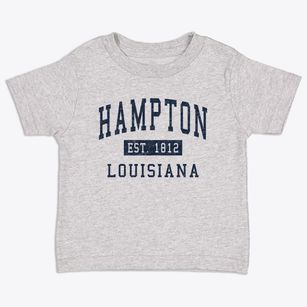 Hampton Louisiana Classic Established Toddler T-Shirt