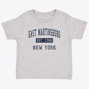 East Martinsburg New York Classic Established Toddler T-Shirt