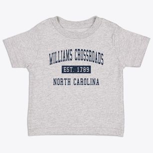 Williams Crossroads North Carolina Classic Established Toddler T-Shirt