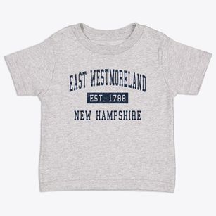 East Westmoreland New Hampshire Classic Established Toddler T-Shirt