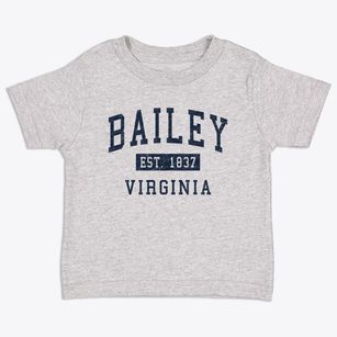 Bailey Virginia Classic Established Toddler T-Shirt