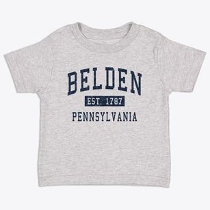 Belden Pennsylvania Classic Established Toddler T-Shirt