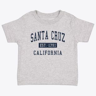 Santa Cruz California Classic Established Toddler T-Shirt