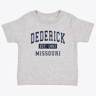 Dederick Missouri Classic Established Toddler T-Shirt