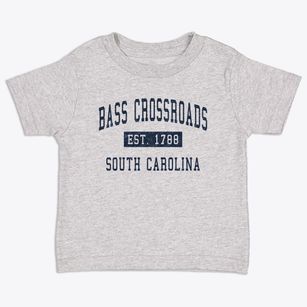Bass Crossroads South Carolina Classic Established Toddler T-Shirt