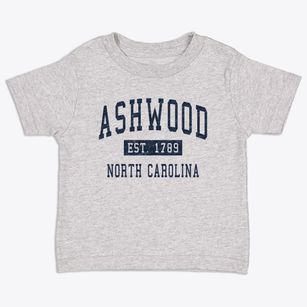 Ashwood North Carolina Classic Established Toddler T-Shirt