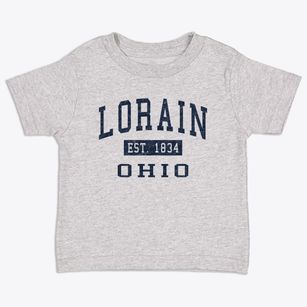 Lorain Ohio Classic Established Toddler T-Shirt