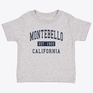 Montebello California Classic Established Toddler T-Shirt