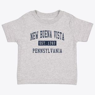 New Buena Vista Pennsylvania Classic Established Toddler T-Shirt