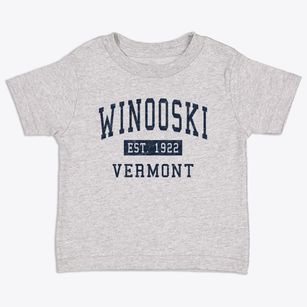 Winooski Vermont Classic Established Toddler T-Shirt
