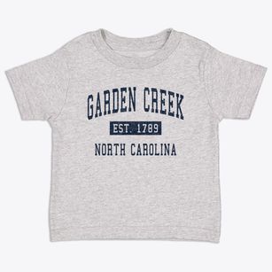 Garden Creek North Carolina Classic Established Toddler T-Shirt