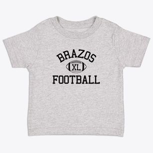 Brazos Christian School Classic Football Toddler T-Shirt