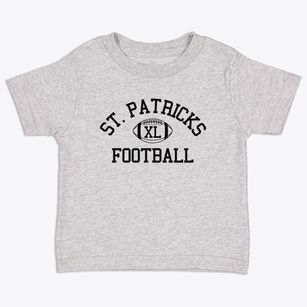 St. Patricks School Classic Football Toddler T-Shirt