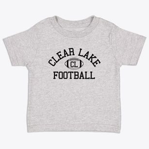 Clear Lake Montessori School Classic Football Toddler T-Shirt