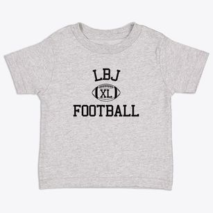 Lbj High School Classic Football Toddler T-Shirt