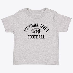 Victoria West High School Classic Football Toddler T-Shirt