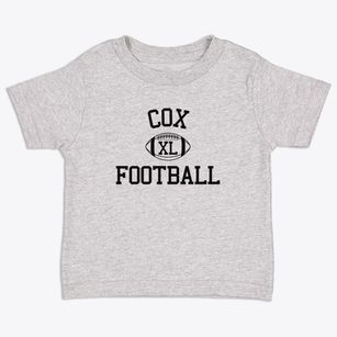 Frank W. Cox High School Classic Football Toddler T-Shirt