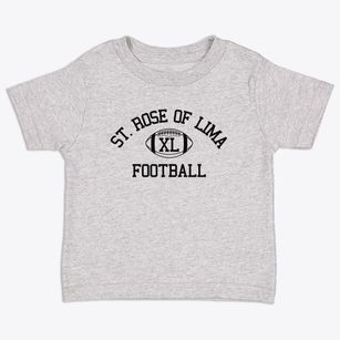 Saint Rose Of Lima Classic Football Toddler T-Shirt