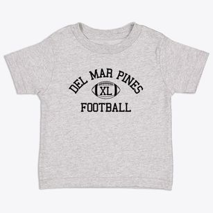Del Mar Pines School Classic Football Toddler T-Shirt