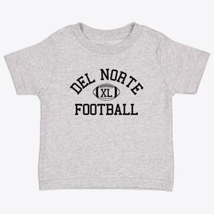 Del Norte High School Classic Football Toddler T-Shirt