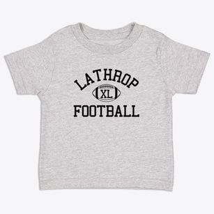 Lathrop High School Classic Football Toddler T-Shirt