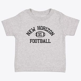 New Horizon School-west La Classic Football Toddler T-Shirt
