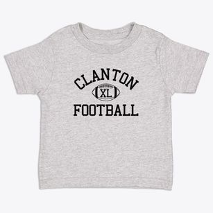 Clanton Intermediate School Classic Football Toddler T-Shirt