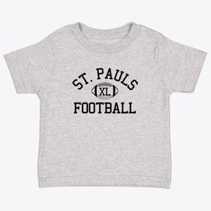 Saint Pauls Littlest Angel Prep Classic Football Toddler T-Shirt