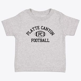 Platte Canyon High School Classic Football Toddler T-Shirt
