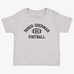 Roger Sherman School Classic Football Toddler T-Shirt
