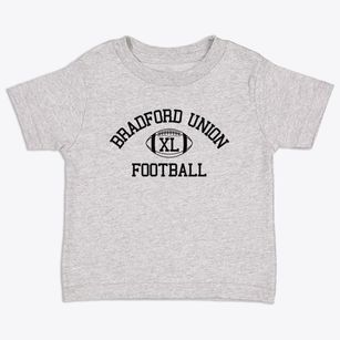 Bradford Union Vo-tech Center Classic Football Toddler T-Shirt